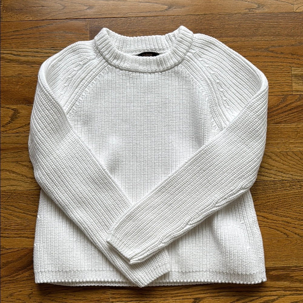 Quince 100% Organic Cotton Fisherman Crew Sweater